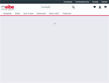 Tablet Screenshot of eibe.de